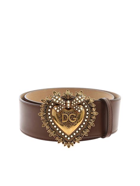 dolce gabbana devotion belt|dolce & gabbana belt price.